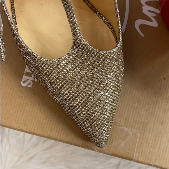 Christian Louboutin Glitter Heels - Picture 4 of 16